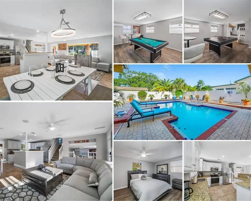 Luxury Heated Salt Pool House In Perfect Location! Vila Tampa
